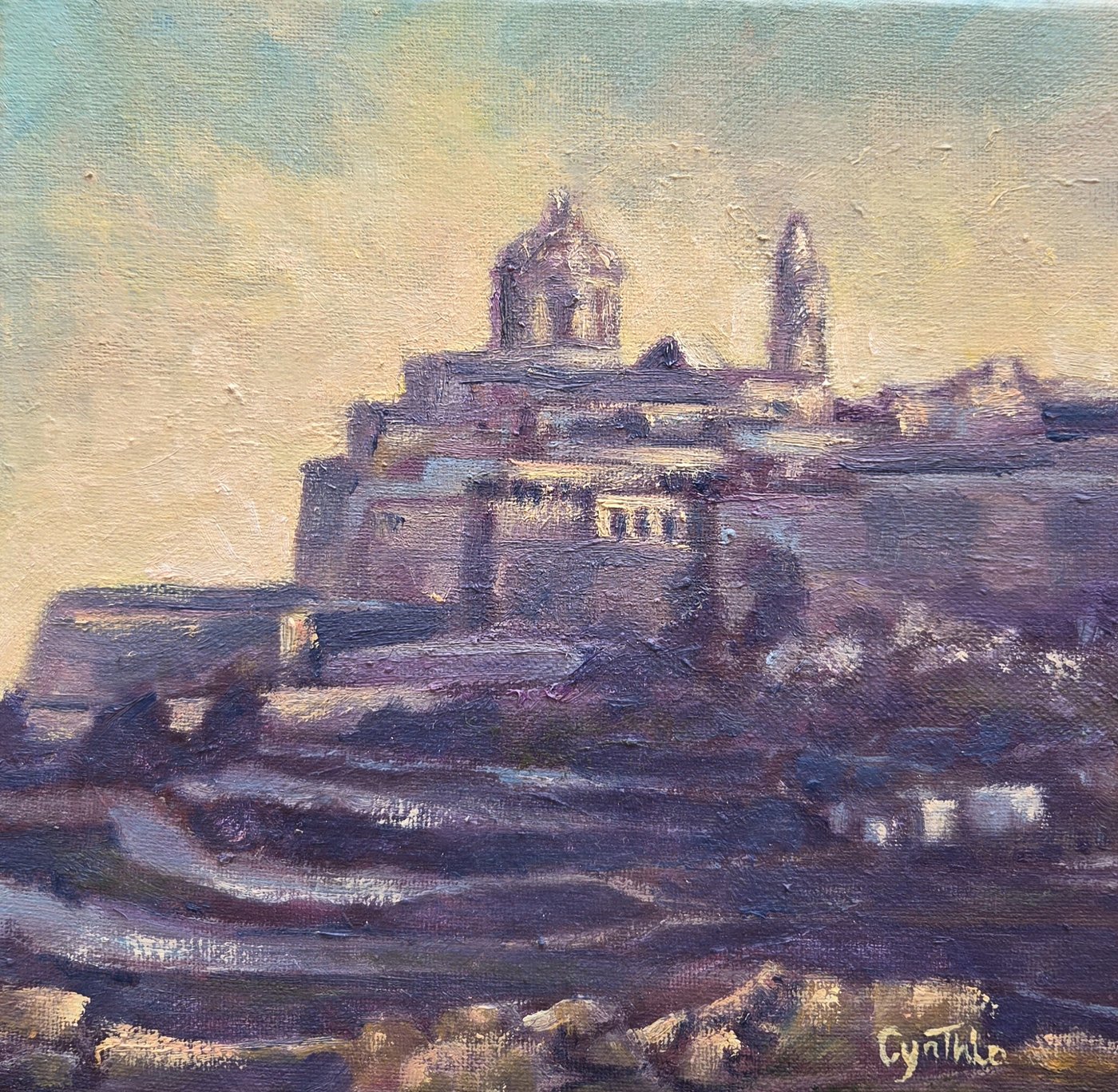 Mdina Hilltop at Dawn